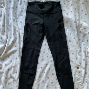 Lululemon mesh leggings.